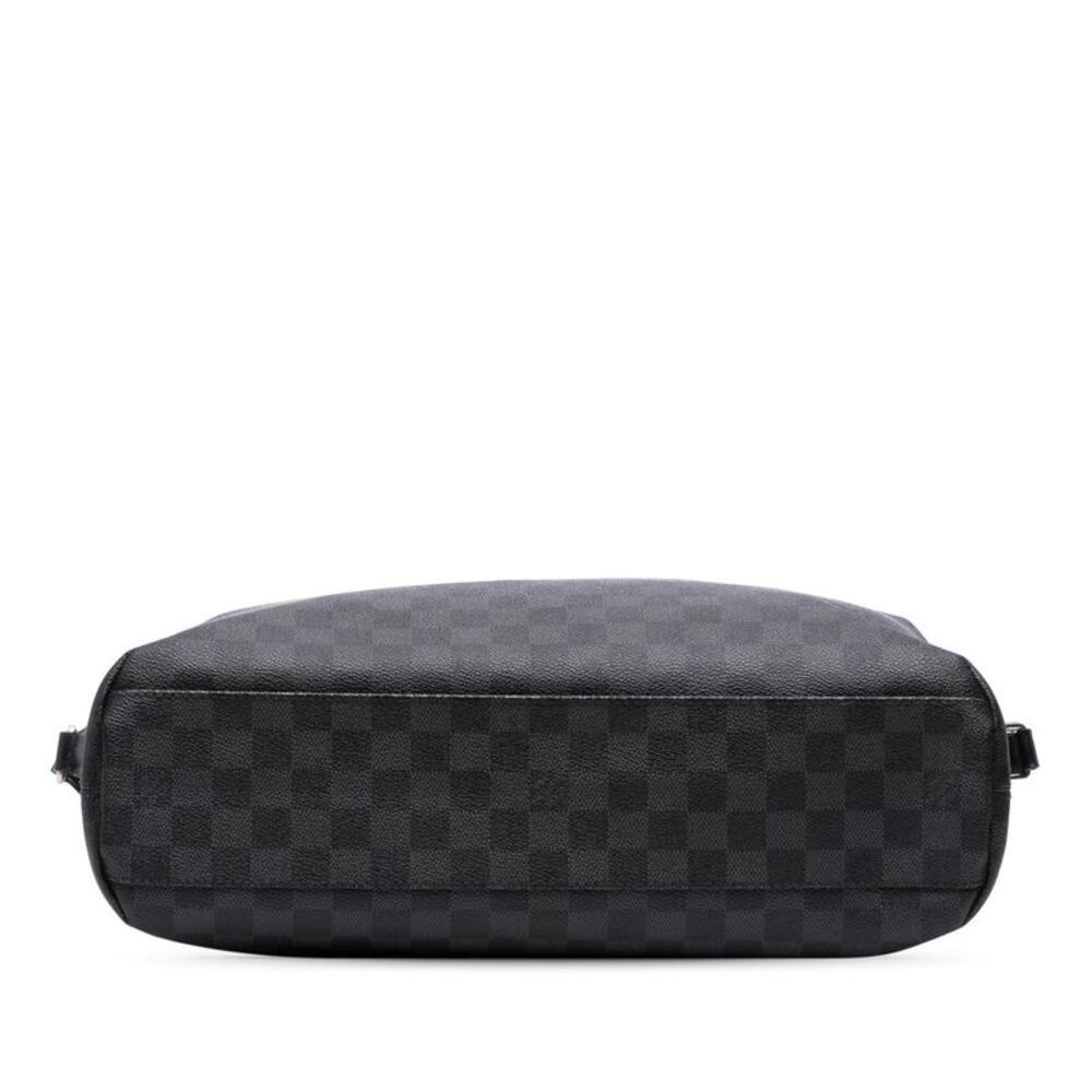 Pre Loved louis vuitton District PM Messenger Bag Women Black Crossbody Bags - Picture 3 of 7